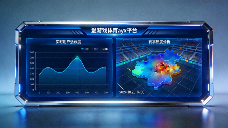 爱游戏体育ayx平台数据驾驶舱大屏展示实时用户活跃度与赛事热度分析