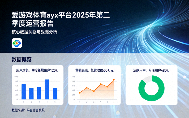 爱游戏体育ayx平台2025年第二季度运营报告封面与数据概览图